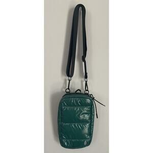 Free People Movement High Peak Convertible Pouch Green Crossbody Sling Purse